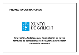 Proxecto Cofinanciado Xunta de Galicia
